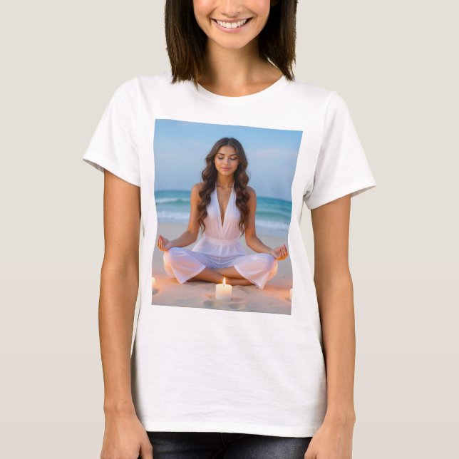 MEDITATION - YOGA - WELLNESS - CARPE DIEM T-Shirt (Front)