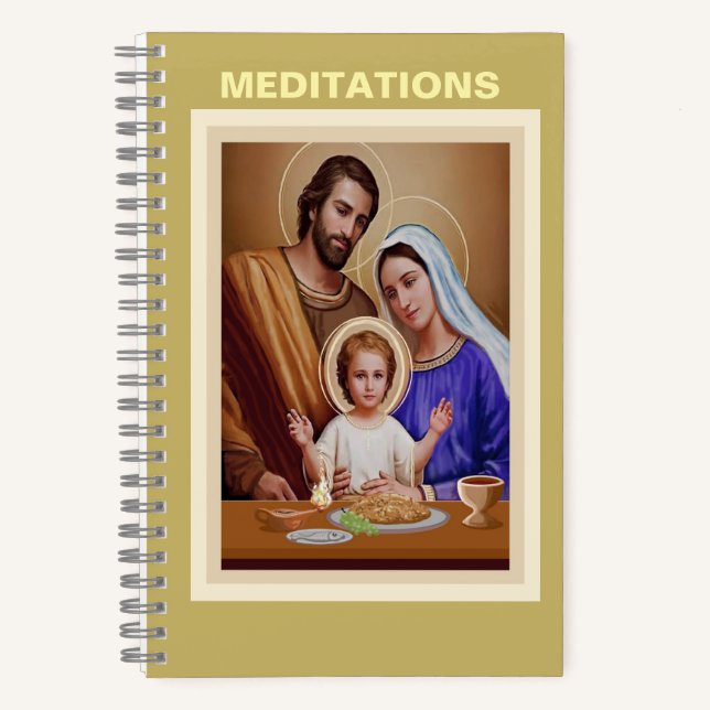 Meditations on Scripture Notebook (Front)