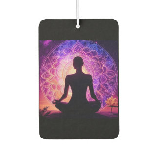 Meditative Mandala Car Air Freshener