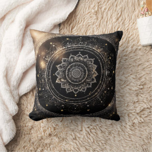 Meditative Mandala Pillow for Inner Peace