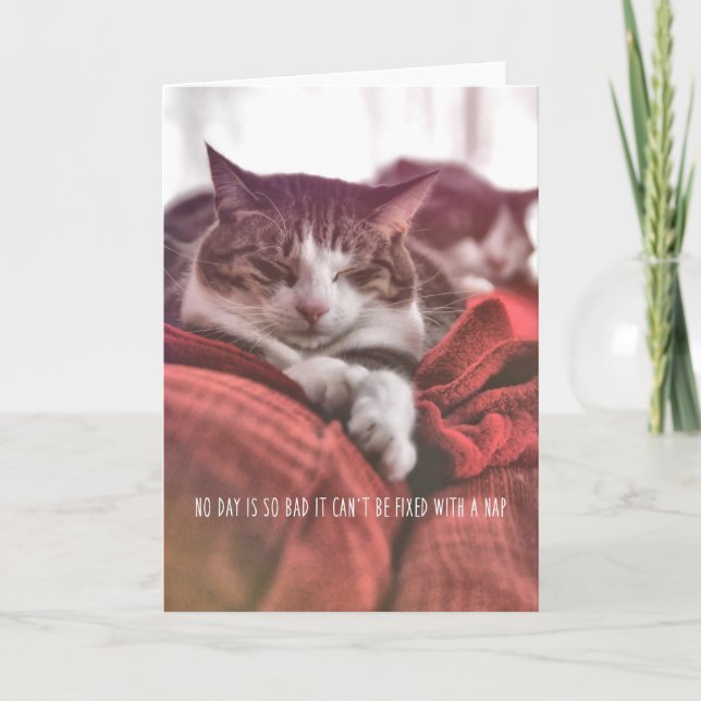 MEDITATIVE POSE Greeting Card (Front)