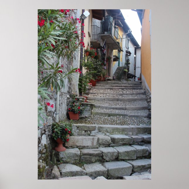 Mediterane Architektur Poster (Front)