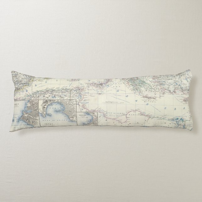 Mediterranean Basin Body Cushion (Front)