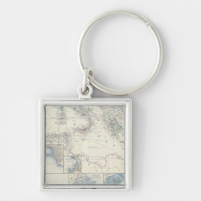 Mediterranean Basin Key Ring (Front)