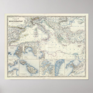 Mediterranean Basin Poster