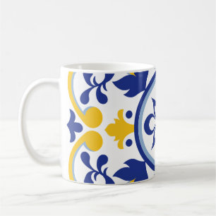Mediterranean Bloom Coffee Mug