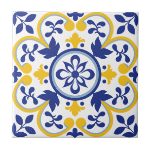 Mediterranean Bloom Tile
