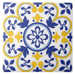 Mediterranean Bloom Tile