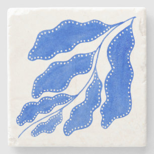 Mediterranean Blue Stone Coaster