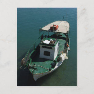 Mediterranean Boat Postcard