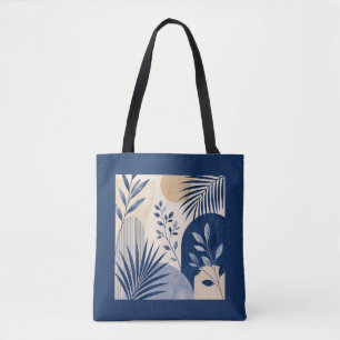 Mediterranean Botanical Tote Bag