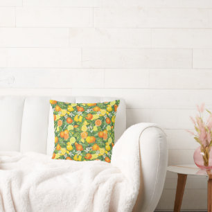 Mediterranean Citrus Grove Cushion