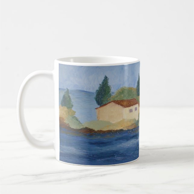Mediterranean Coast Mug (Left)