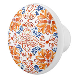 Mediterranean Coasta Ceramic Knob