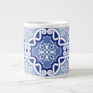 Mediterranean Crest Large Coffee Mug