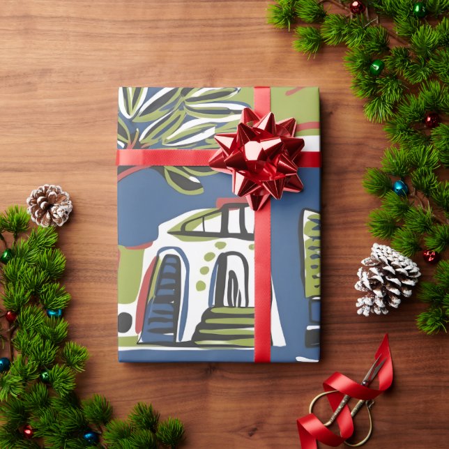 Mediterranean Escape Wrapping Paper (Holiday Gift)