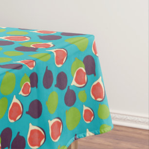 Mediterranean Fig Summer Fruit Pattern    Tablecloth