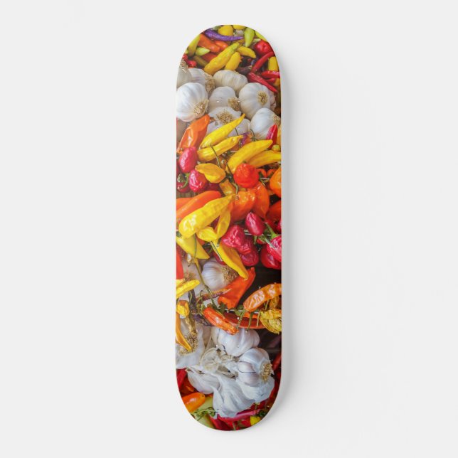 Mediterranean flavors skateboard (Front)