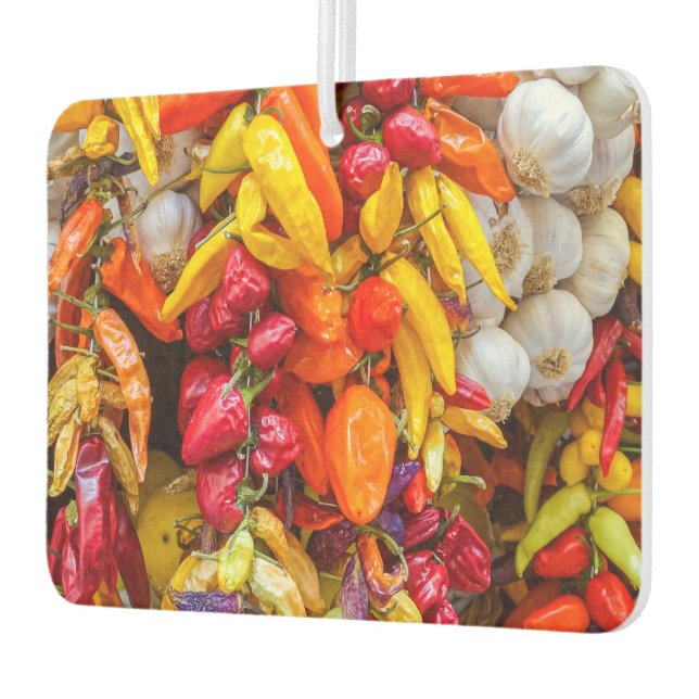 Mediterranean flavours car air freshener (Left)