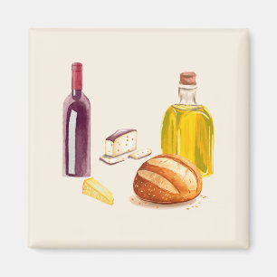 Mediterranean Flavours Magnet