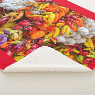 Mediterranean flavours sherpa blanket