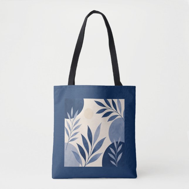 Mediterranean Foliage Tote Bag (Front)
