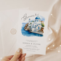 Mediterranean Greece Destination Wedding