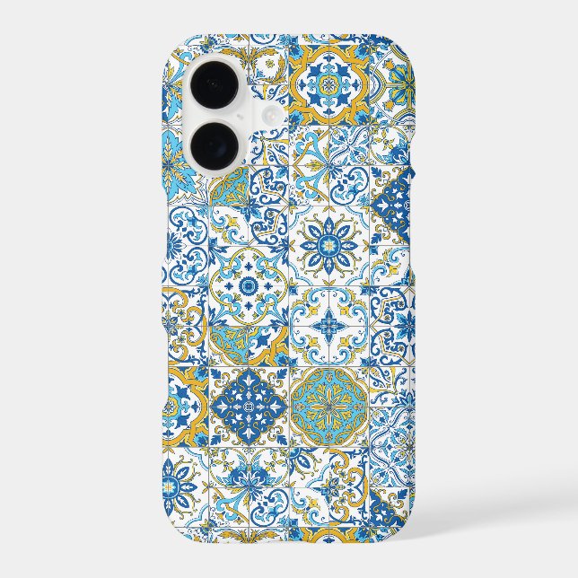 Mediterranean hues/ Azulejo tiles (Back)