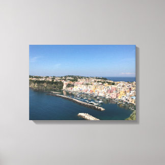 Mediterranean Island in Italy Canvas Print