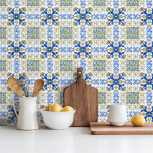 Mediterranean Italian tile design seamless