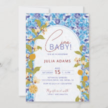 Mediterranean Lemon Amalfi Coast Baby Shower