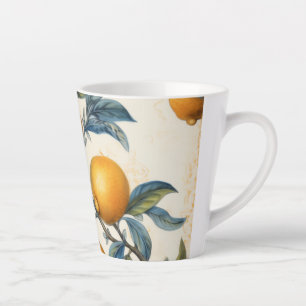 Mediterranean Lemon Grove Latte Mug