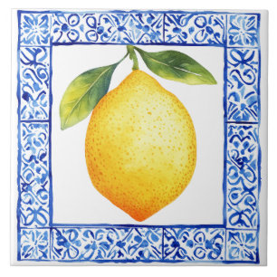 Mediterranean Lemon Tuscan Rustic Tile