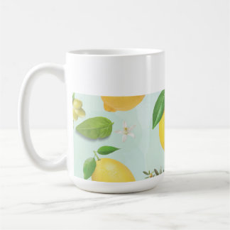 Mediterranean Lemons & Olives Kitchen Coffee Mug