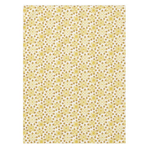 Mediterranean Mood Golden Summer Tile Tablecloth