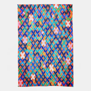 Mediterranean Mosaic Kitchen Towel