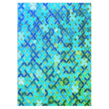 Mediterranean Mosaic Tablecloth