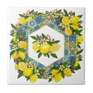 Mediterranean Pattern Color 5 Ceramic Tile