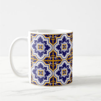 Mediterranean Pattern Kitchen Coffee Mug