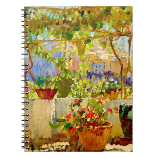 Mediterranean Pergola by Konstantin Gorbatov Notebook