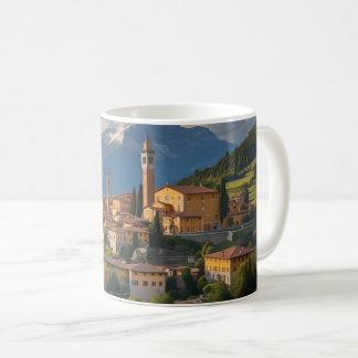 Mediterranean Positano Mug | Italian Travel Coffee