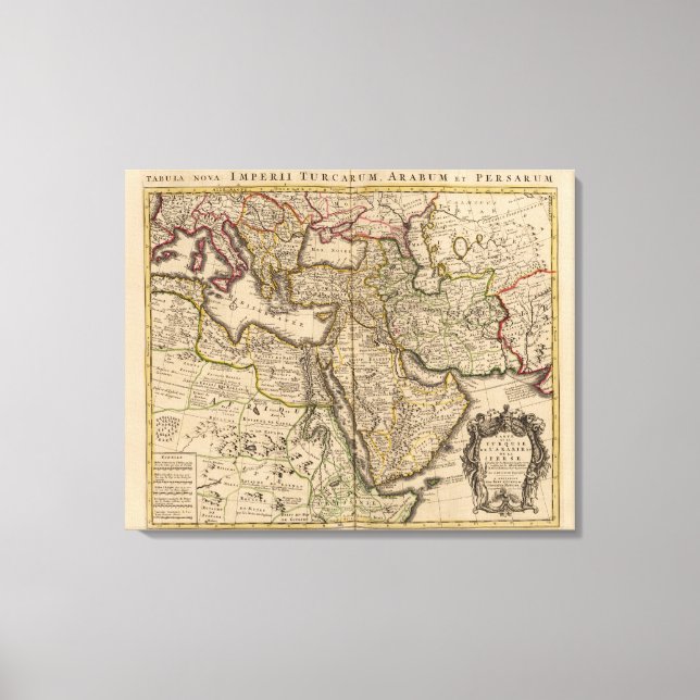 Mediterranean Region Canvas Print (Front)