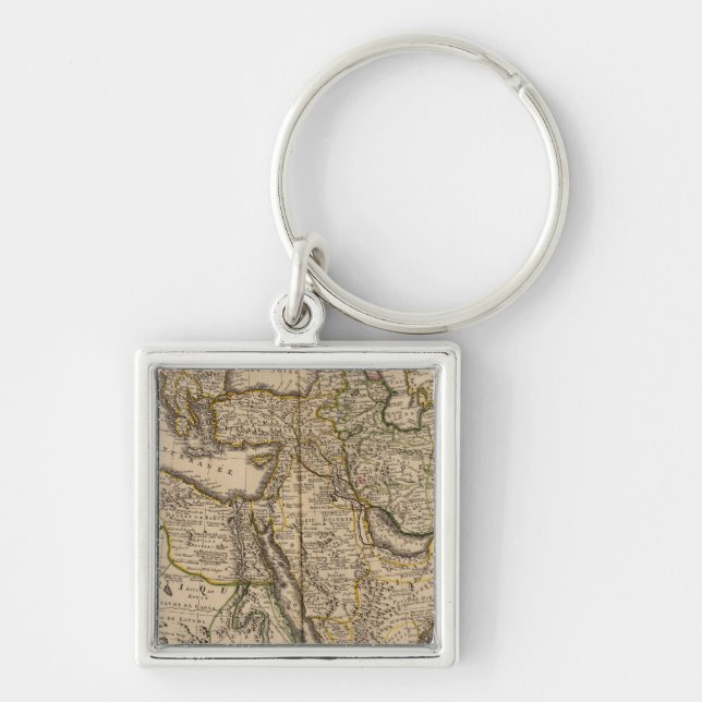 Mediterranean Region Key Ring (Front)