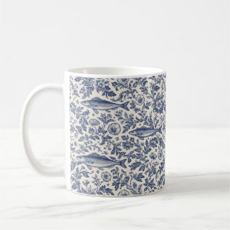 Mediterranean Sardine Chinoiserie Mug