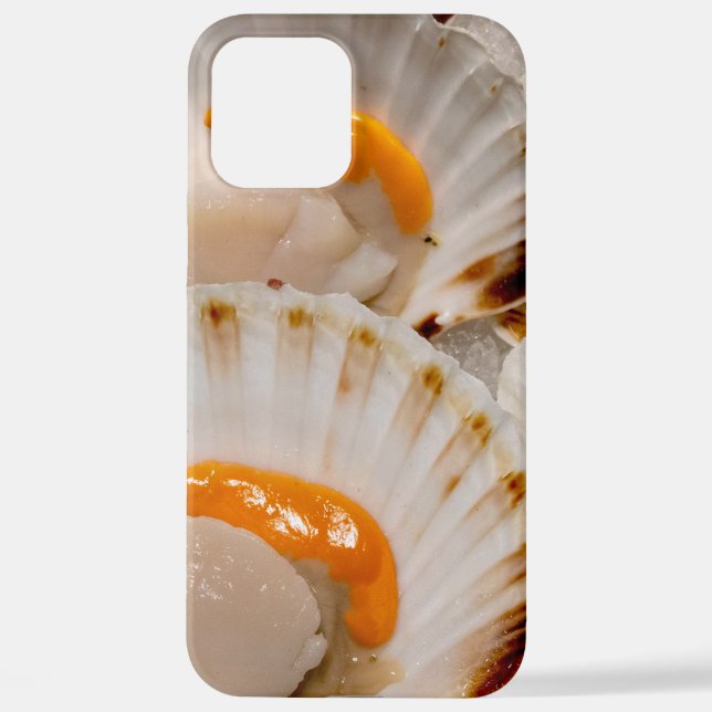 Mediterranean scallops  iPhone case (Back)