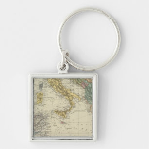Mediterranean Sea 3 Key Ring