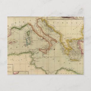 Mediterranean Sea 6 Postcard