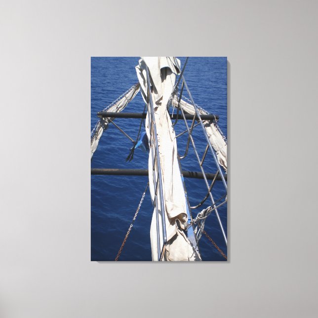 Mediterranean sea canvas print (Front)