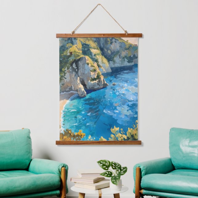 Mediterranean Sea Hanging Tapestry (Living Room)