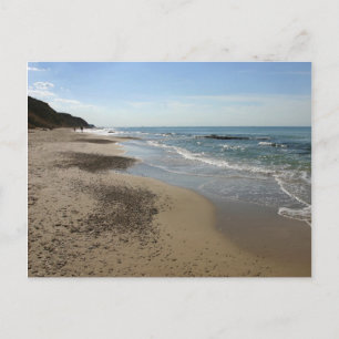 Mediterranean Sea, Netanya, Israel Postcard